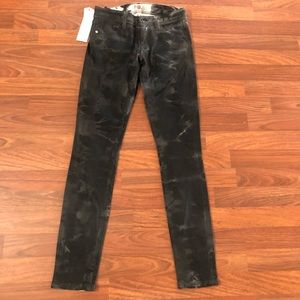 Sinclair Designer Coe The Fixed Denim Jeans Size 25 Black New